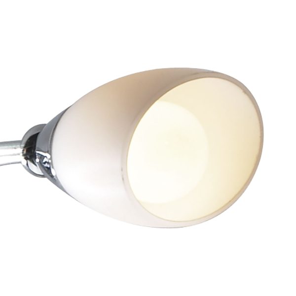 Bureau 6 Light Semi Flush Polished Chrome - Image 2