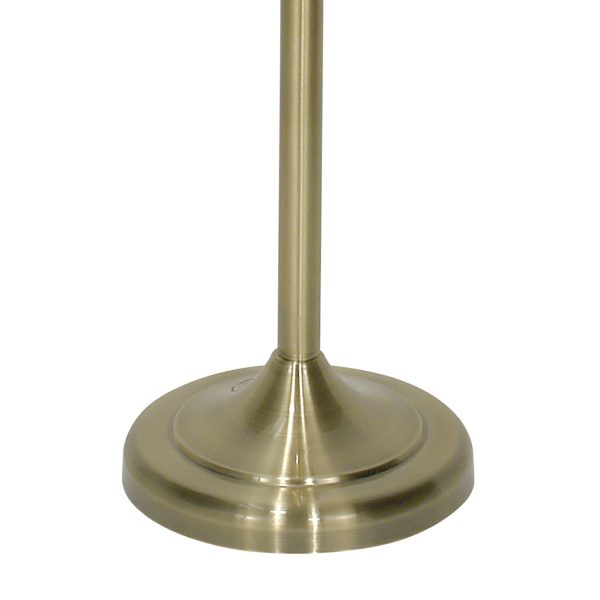 Bybliss Floor Lamp Antique Brass complete with BYB1535 Gold Shade - Image 3