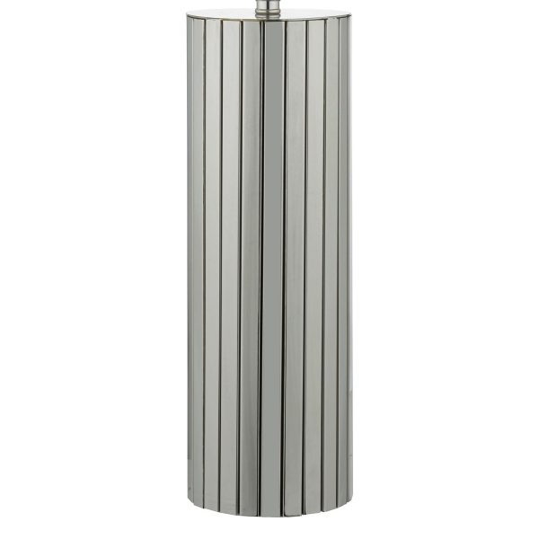 Cassandra Table Lamp Polished Chrome complete with Shade - Image 2