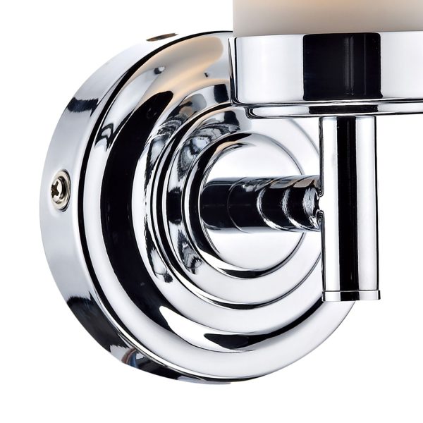 Century Single Wall Bracket Polished Chrome IP44 - Image 2