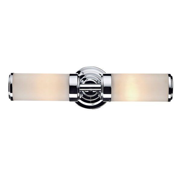 Century Double Wall Bracket Polished Chrome IP44 - Image 3