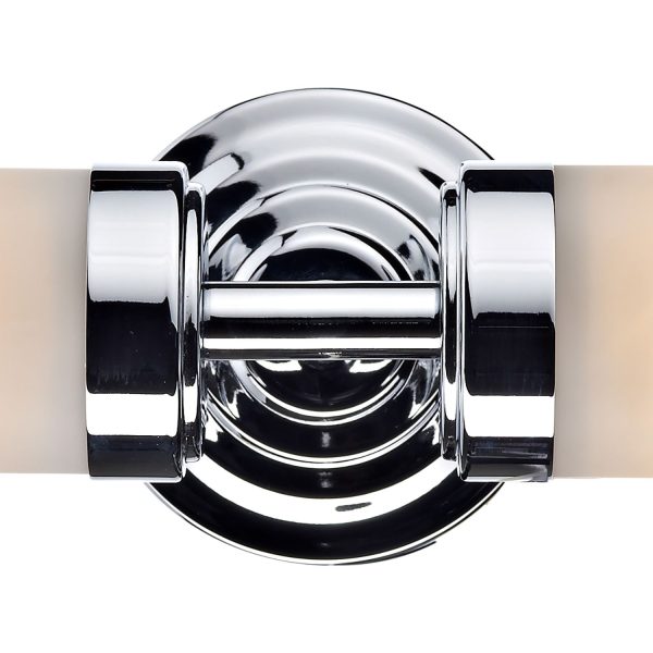 Century Double Wall Bracket Polished Chrome IP44 - Image 2