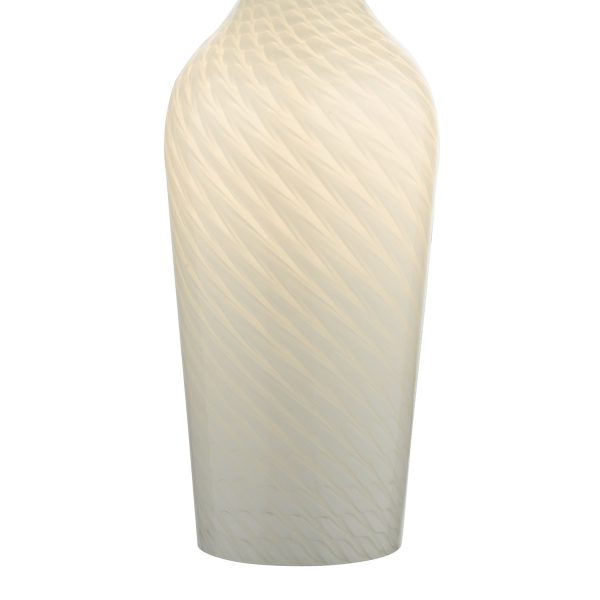 Cibana Table Lamp Dual Source White complete with Shade - Image 2