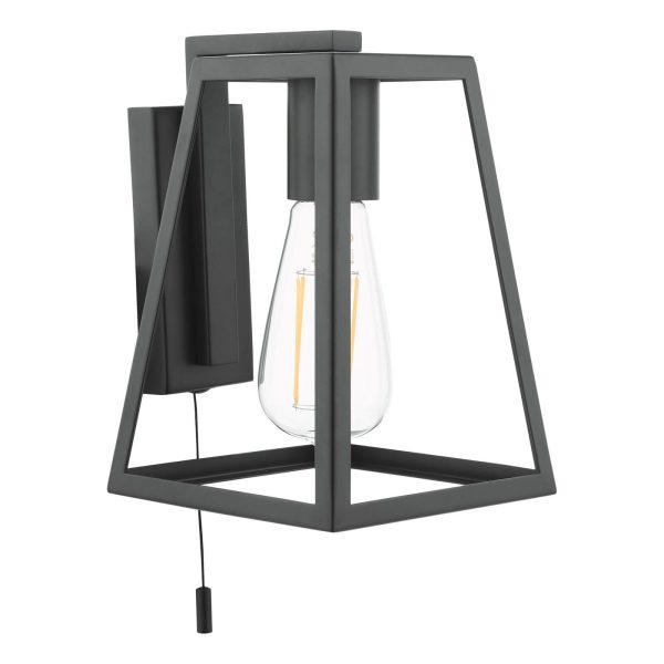 Claudia Wall Light Matt Black - Image 2