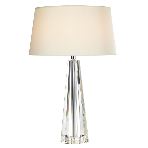 Cyprus Table Lamp Crystal With Shade - Image 3