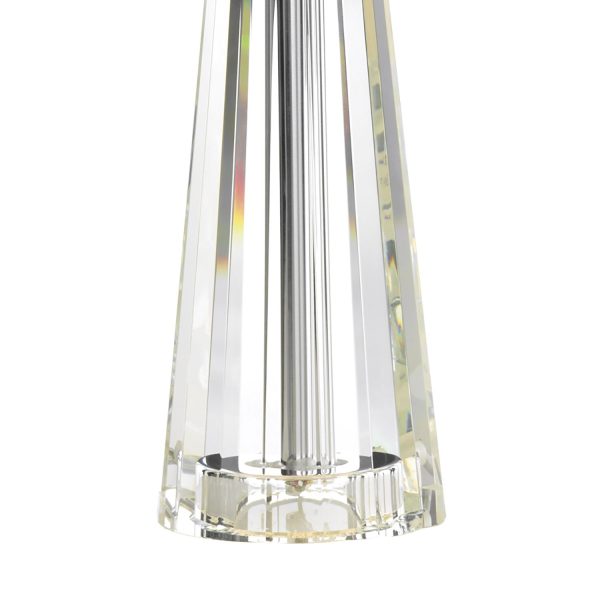 Cyprus Table Lamp Crystal With Shade - Image 2