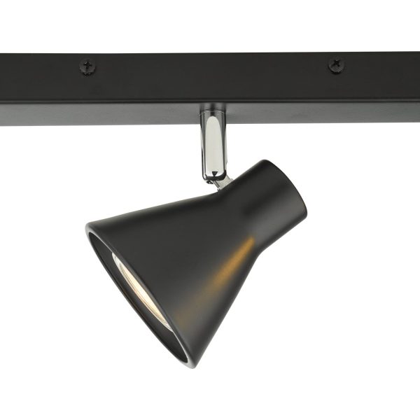 Diza 3 Light Bar Spotlight Matt Black - Image 3