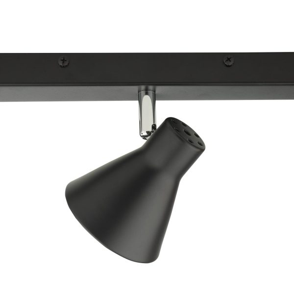 Diza 3 Light Bar Spotlight Matt Black - Image 4