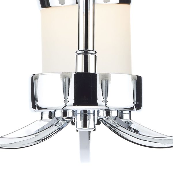 Dublin 5 Light Semi Flush Polished Chrome Led