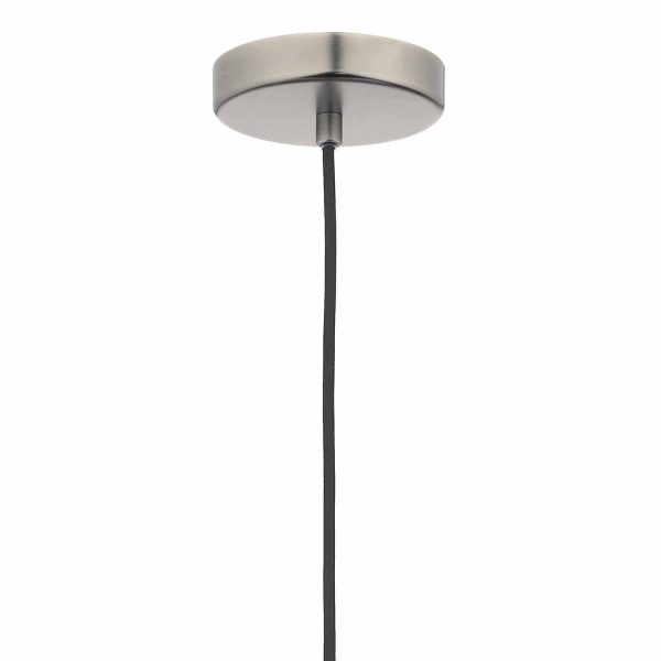 Dynamo 1 Light Pendant Antique Chrome - Image 2