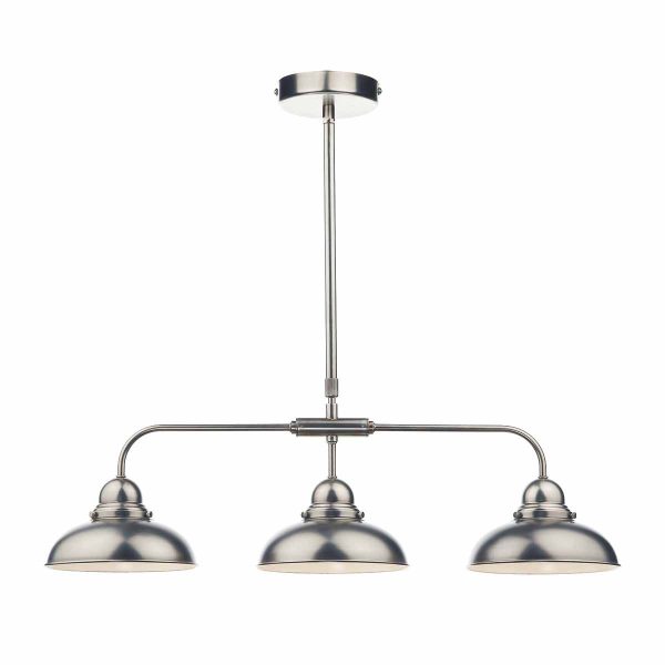 Dynamo 3 Light Bar Pendant Antique Chrome - Image 4