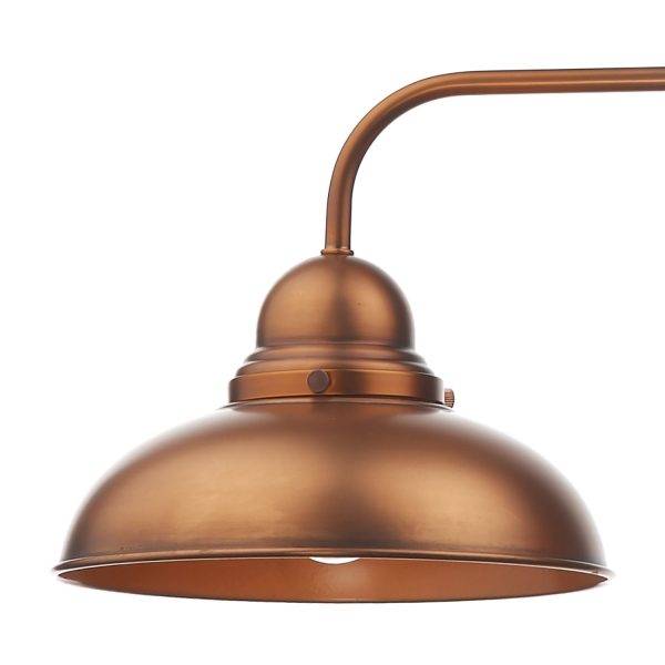 Dynamo 3 Light Bar Pendant Antique Copper - Image 2