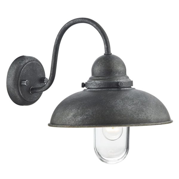 Dynamo 1 Light Wall Bracket Aged Iron IP44 - Image 4