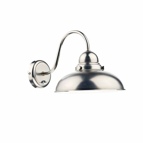 Dynamo 1 Light Wall Bracket Antique Chrome - Image 4