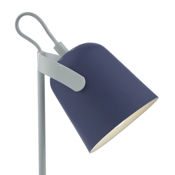 Effie Task Lamp Blue & White - Image 2