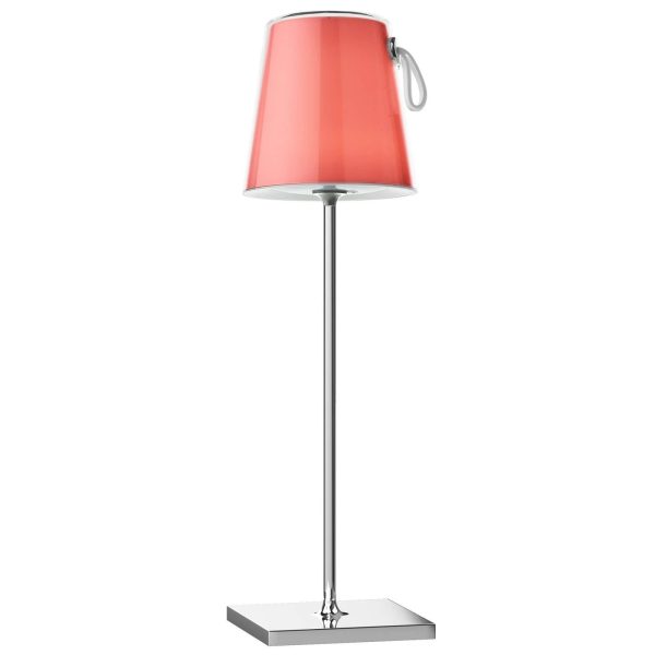 Egor Table Lamp Polished Chrome and Colour Changing LED - Image 6