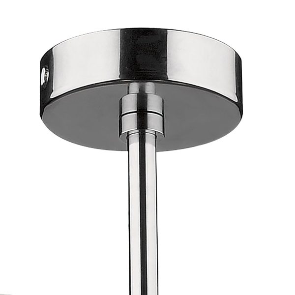 Elba 5 Light Semi Flush Polished Chrome IP44 - Image 3