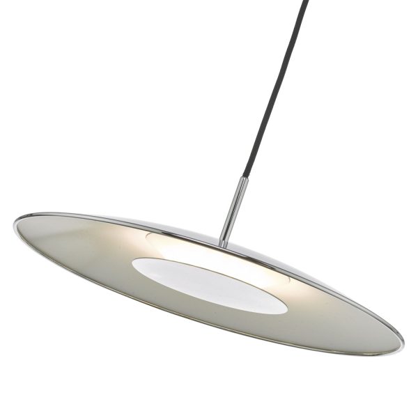 Enoch Pendant Polished Chrome LED - Image 4