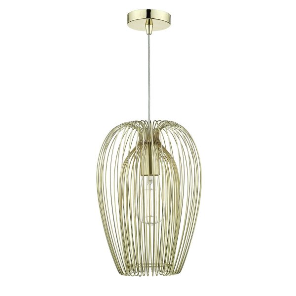 Ero 1 Light Pendant Gold - Image 3