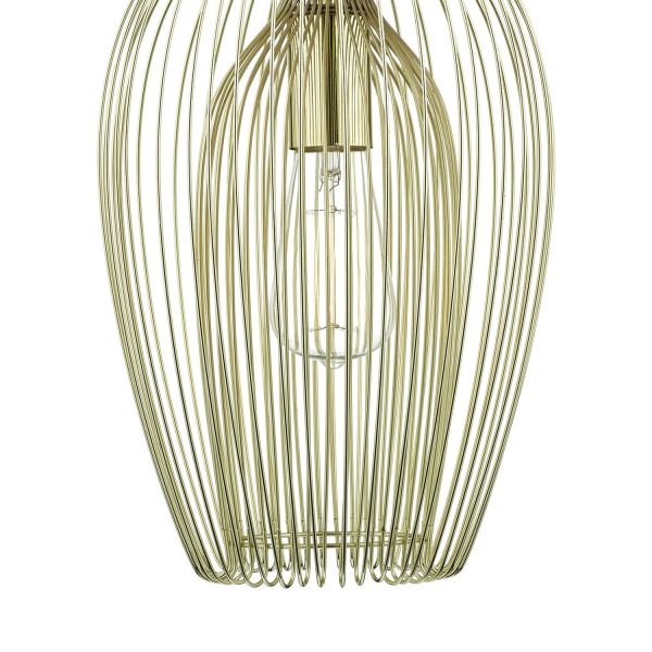 Ero 1 Light Pendant Gold - Image 2