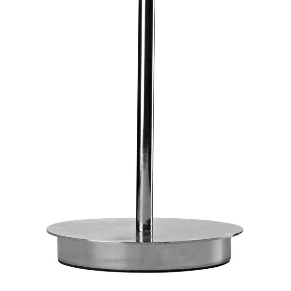 Eternity 4 Light Table Lamp Polished Chrome Crystal - Image 3