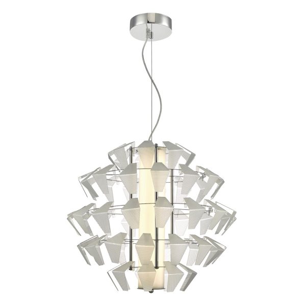 Falcon 1lt Pendant Suspension Acrylic 35w LED