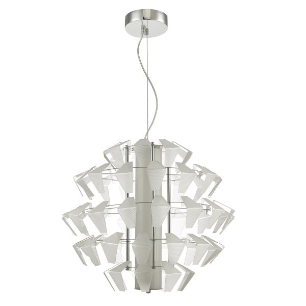 Falcon 1lt Pendant Suspension Acrylic 35w LED - Image 2