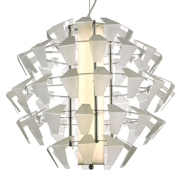 Falcon 1lt Pendant Suspension Acrylic 35w LED - Image 3