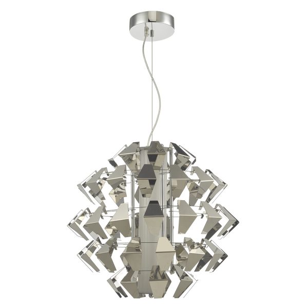 Falcon 1lt Pendant Suspension Chrome 35w LED - Image 2