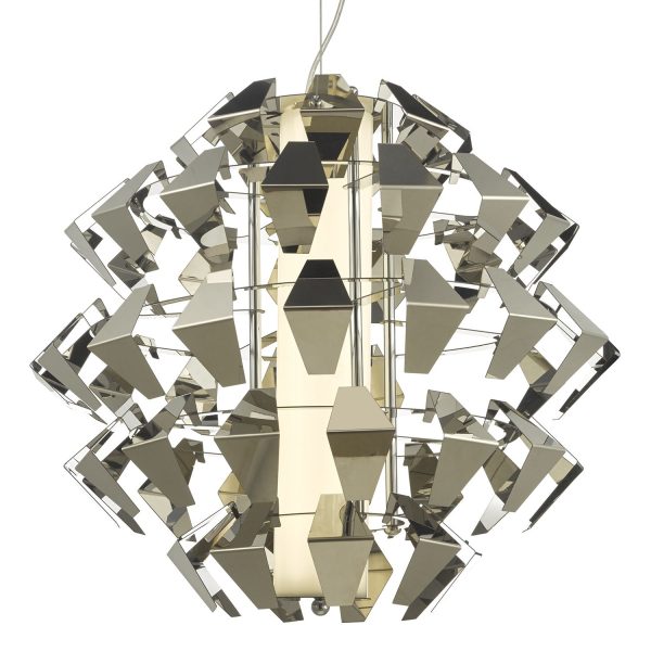 Falcon 1lt Pendant Suspension Chrome 35w LED - Image 3