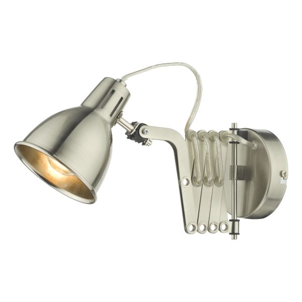 Faxon Extendable Single Spotlight Satin Chrome - Image 2