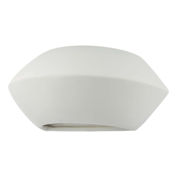 Foden Ceramic Wall Washer White Unglazed - Image 2