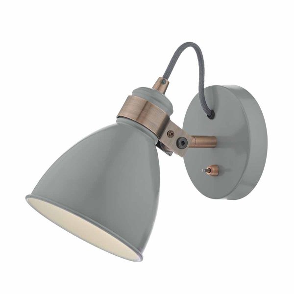 Frederick Wall Light Grey & Copper - Image 4