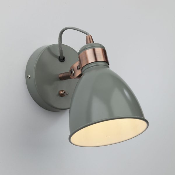 Frederick Wall Light Grey & Copper - Image 5