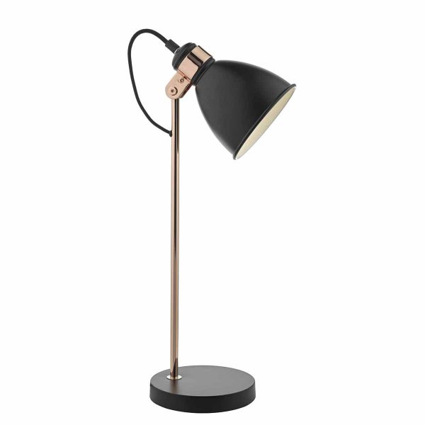 Frederick Task Lamp Black & Copper - Image 3