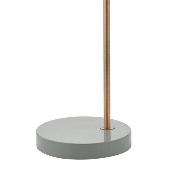 Frederick Task Lamp Grey & Copper