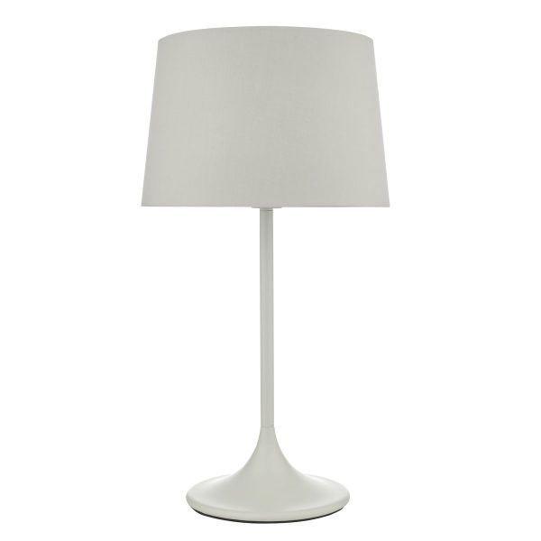 Funchal Table Lamp Grey With Shade - Image 2