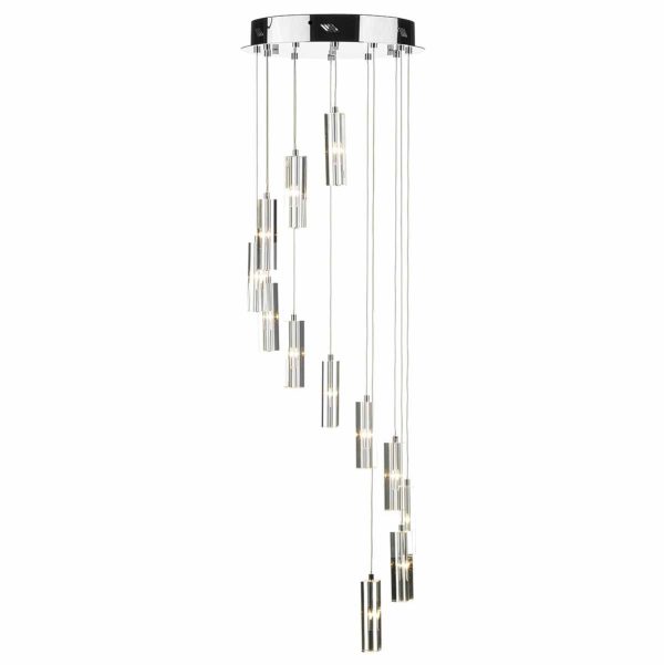 GALILEO 12LT CLUSTER LED PENDANT POLISHED CHROME - Image 3