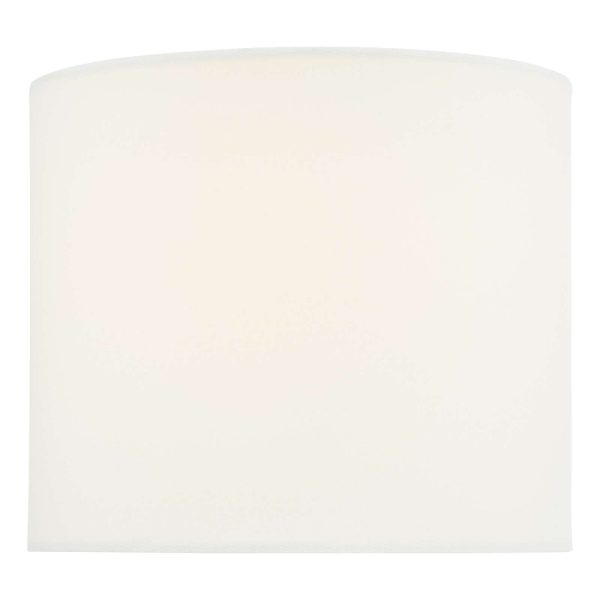 Glenda Ivory Linen Drum Shade 16cm