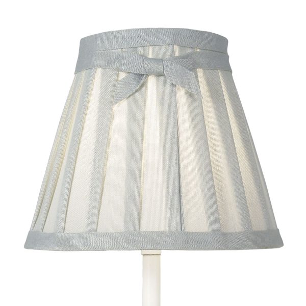 Grace Table Lamp Antique White complete with Shade - Image 2