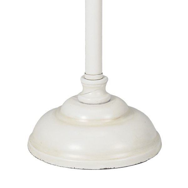 Grace Table Lamp Antique White complete with Shade