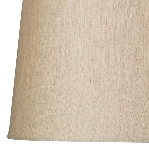 Gustav Large Table Lamp Silver With Shade - Image 2