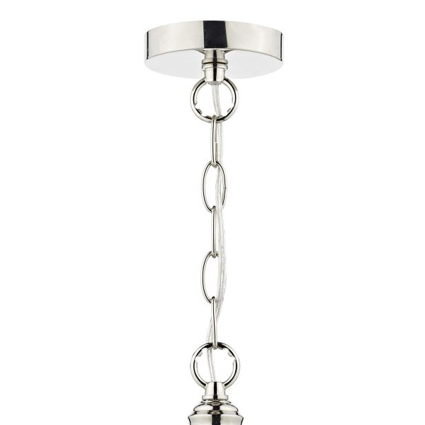 Heath 1 Light Pendant Polished Nickel - Image 3