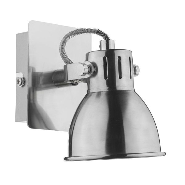 Idaho Single Wall Bracket GU10 Natural Chrome - Image 3