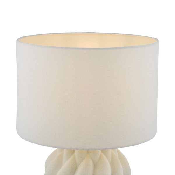 Idonia Table Lamp White With Shade - Image 3