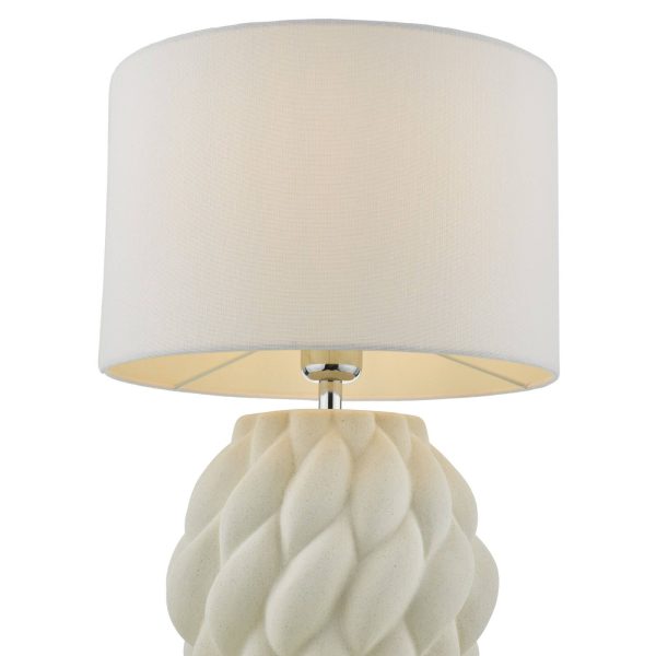 Idonia Table Lamp White With Shade - Image 4