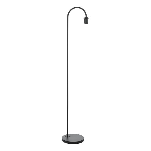 Idra Floor Lamp Satin Black Base Only