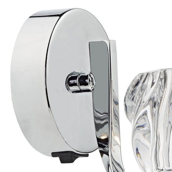 Ivy Single Wall Bracket Polished Chrome - Image 2