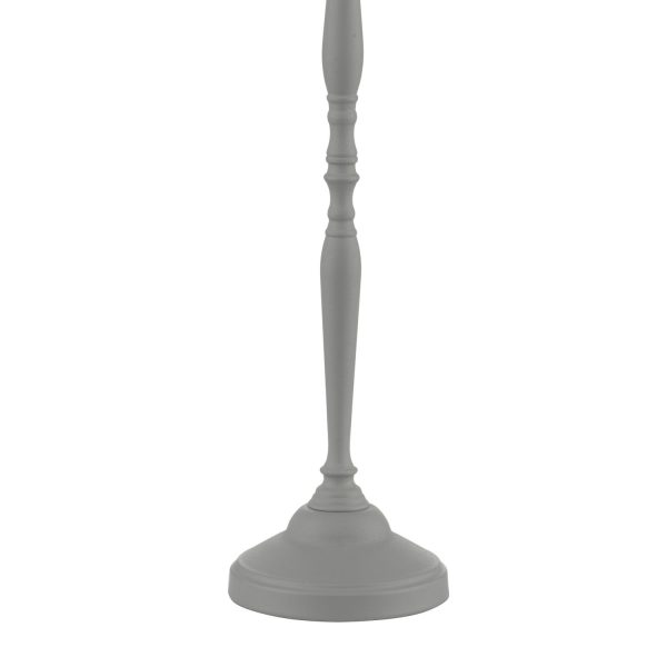 Joanna Table Lamp Grey complete with Shade