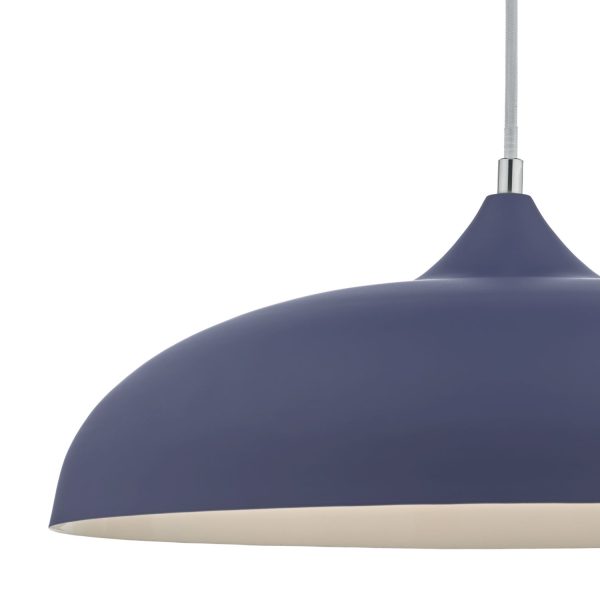 Kaelan 1lt Pendant Blue & White - Image 2